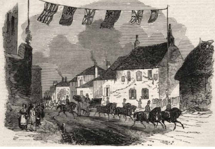 Entrance to Walmer - 1842